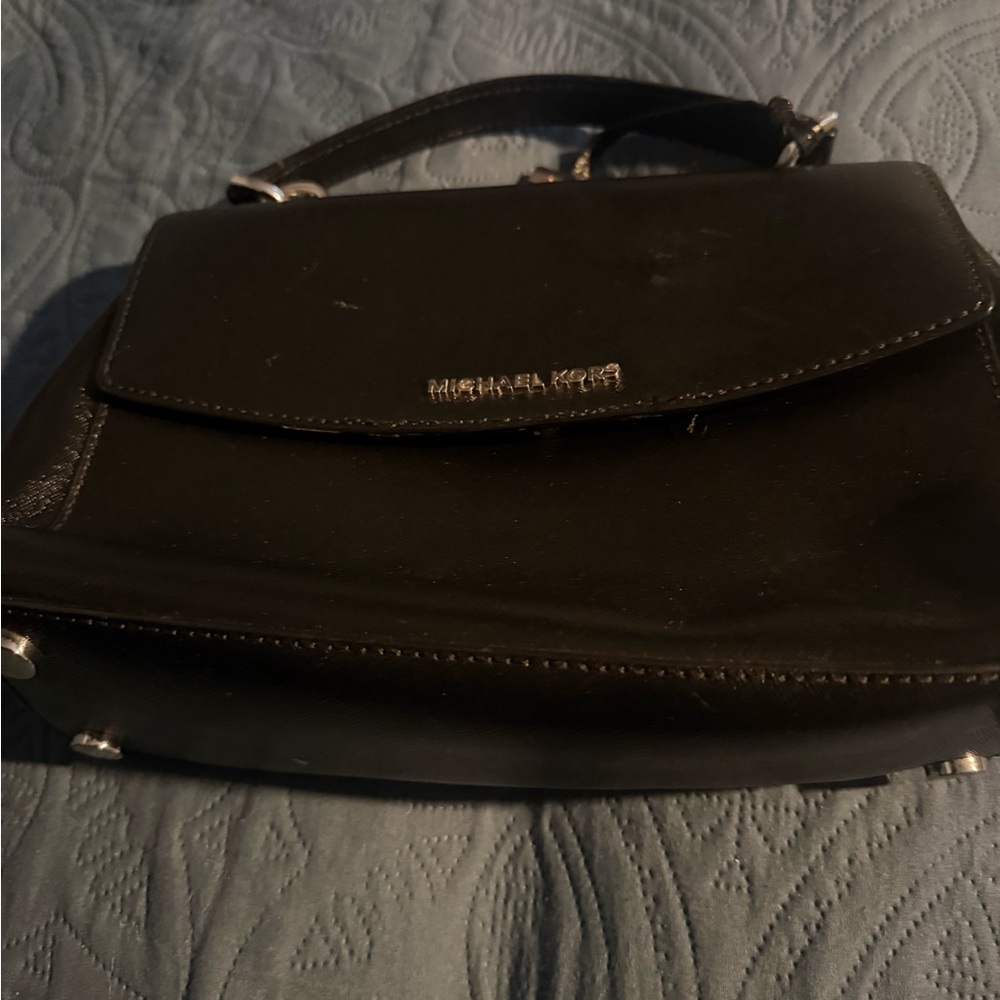 Michael Kors Black Satchel Bag